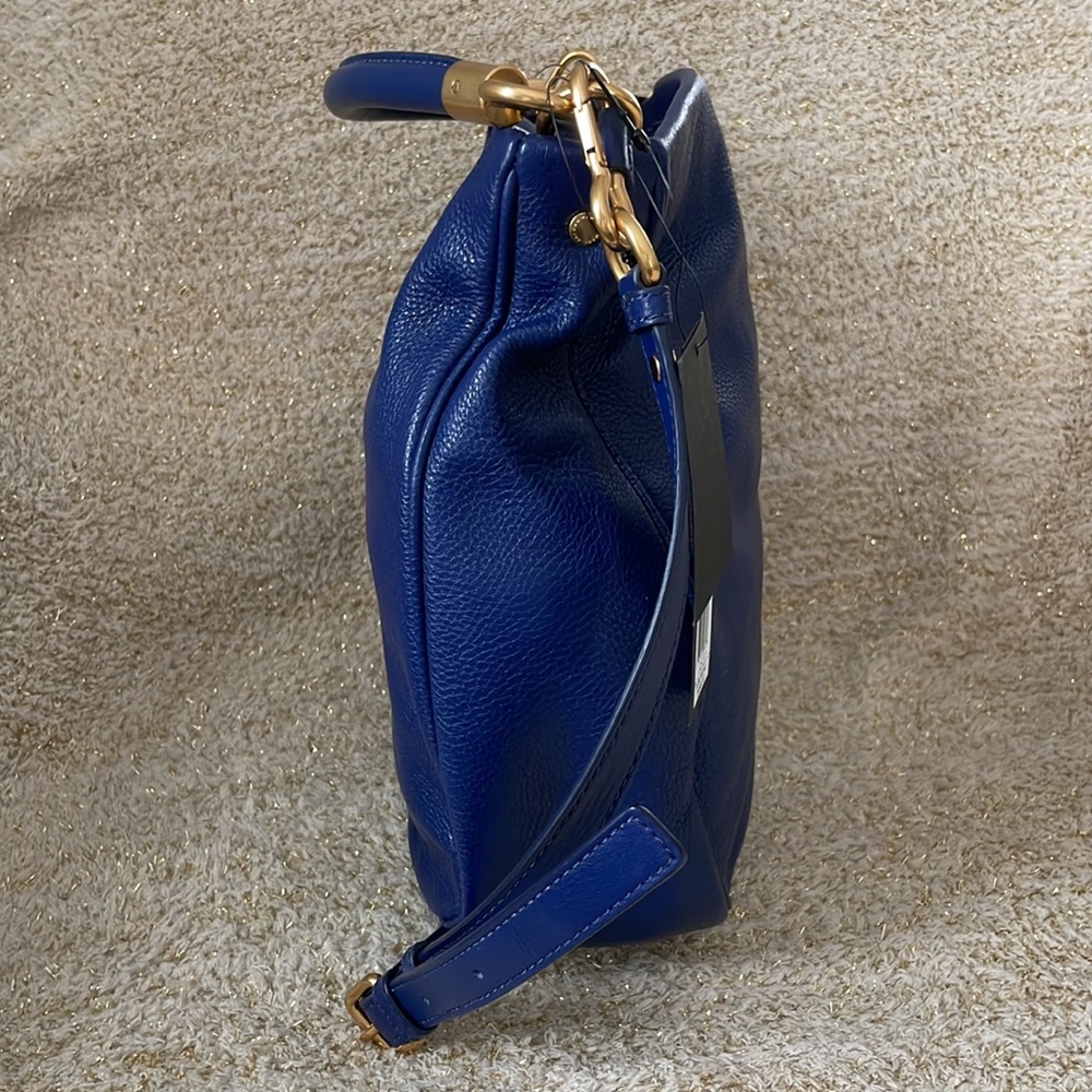 Marc by Marc Jacob’s too hot too handle leather hobo in deep ultraviolet - Picture 2 of 5